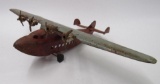 Antique Wyandotte Pressed Steel Airplane