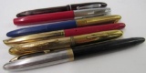 Grouping of Vintage Fountain Pens Sheaffer, Finepoint, Cordell