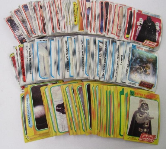 1980 Topps Star Wars Empire Strikes Back Series 1, 2, 3 Complete Card Set