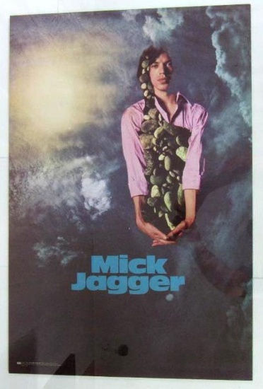 Rolling Stones/Mick Jagger 1969 Poster