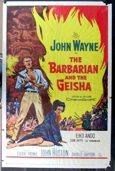 Barbarian & The Geisha 1958 1-Sheet