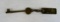 Antique Nautical Brass Key with Tag- 