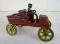 Rare Antique Kenton or Dent Cast Iron Runabout/ Horseless Carriage Toy