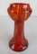 Antique Signed Czechoslovakia Art Glass Art Deco Vase 7