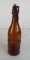 Antique Cambrinus Bottling Co. San Francisco, CA Amber Lightning Beer Bottle w/ Original Stopper