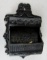 Antique Cast Iron C. Parker Wall Match Safe (Pat. Date 1870)