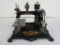 Outstanding Antique Made in Germany Cast Iron Childs Sewing Machine