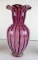 Large Murano Style Art Glass Vase 13