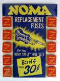 Antique Noma Replacement Fuses NOS Service Station Store Display