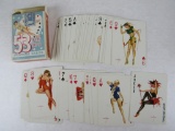 Excellent Antique Vargas Pin-Up Girls Playing Cards Deck in Original Box