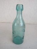 Antique San Francisco Glass Works Blob Top Soda Bottle