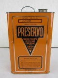 Antique Preservo Cotton Duck Compound Can NOS 1 Gallon