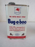 Antique Mobil Pegasus Socony Bug-a-Boo Insect Spray Metal Pint Can