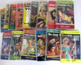 Lot (15) Vintage 1940's/50's Signet Crime Noir Pulp Paperback Books