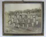 Antique Original 1946 Nothville Mustangs (Michigan) High School Football Team Photo