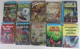 Excellent Lot (10) Antique Paperback Books All Science Fiction