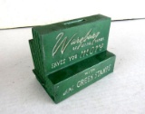 Antique Wurzburg Department Store (Grand Rapids, MI) Cast Metal Advertising Bank