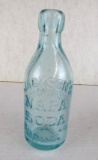 Rare Antique Jackson's Napa Soda Spings Blob Top Embossed Bottle