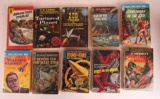 Excellent Lot (10) Antique Paperback Books All Science Fiction