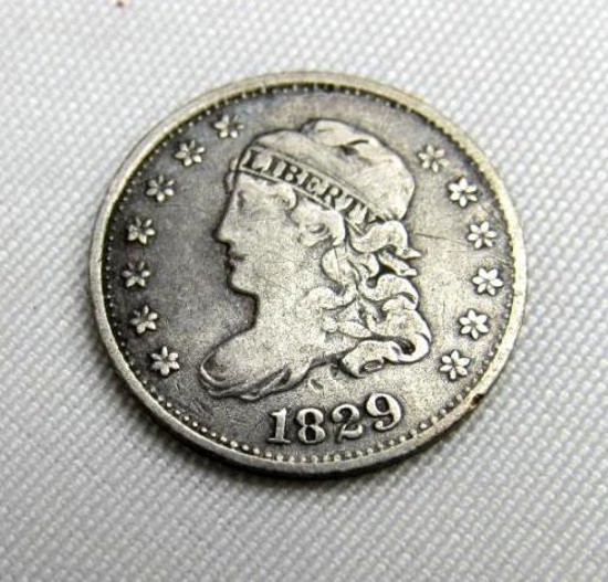 1829 Capped Bust Half Dime