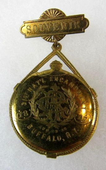 Rare 1897 G.A.R. Grand Army of the Republic (Civil War) 31st Encampment Buffalo NY Souvenir Medal