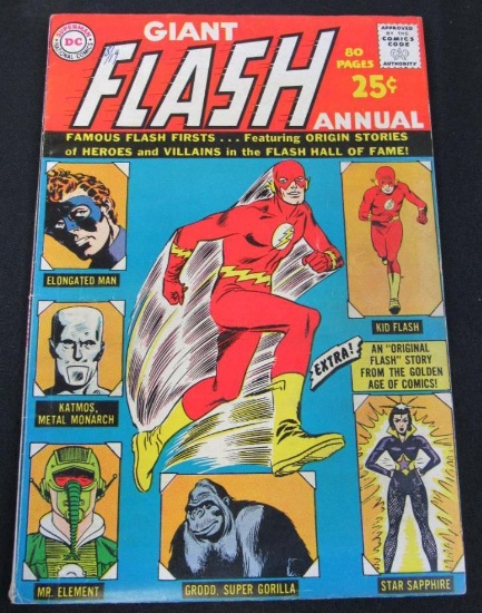 Flash Annual #1 (1963) Early Silver Age DC 80 pg. Giant