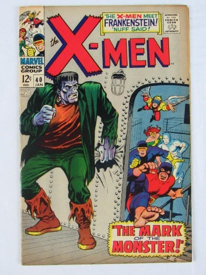 X-Men #40 (1967) Silver Age Frankenstein