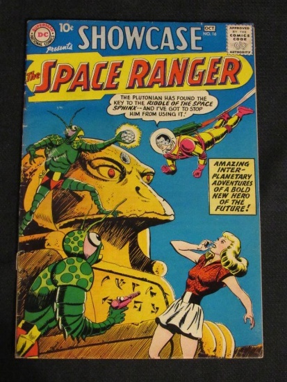 Showcase #16 (1958) Key 2nd Appearance Space Ranger