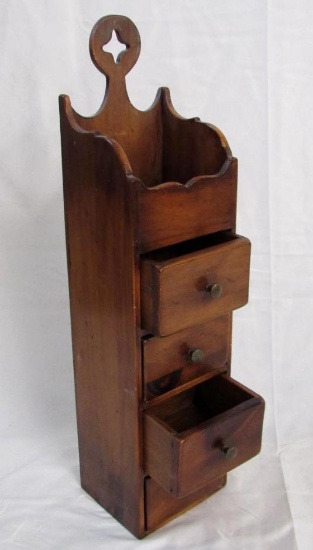 Excellent Antique Pine-Tique (Muskegon, MI) 4-Drawer Spice Cabinet