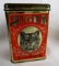 Excellent Antique Tiger Chewing Tobacco Large Vertical Counter Tin