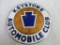 Antique Keystone Automobile Club Cloisonne/ Porcelain Grill Badge