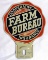 Vintage Farm Bureau Co-op Insurance Metal License Plate Topper
