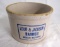 Antique Loud & Jackson Dairies (Jackson, Michigan) Stoneware Crock