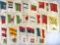 Lot (21) Antique Tobacco Silks Flags of the World 1890's-1900's Nebo, Zira
