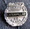 Vintage Caterpillar 10 Year Service Pin Sterling Silver
