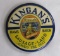 Antique Kingan's Sausage Lard Co. Advertising Pocket Mirror 2.25