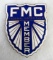 Antique Federal Motor Club Porcelain Automobile Grill Badge