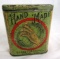 Antique Globe Tobacco Co. (Detroit) Hand Made Flake Vertical Tin