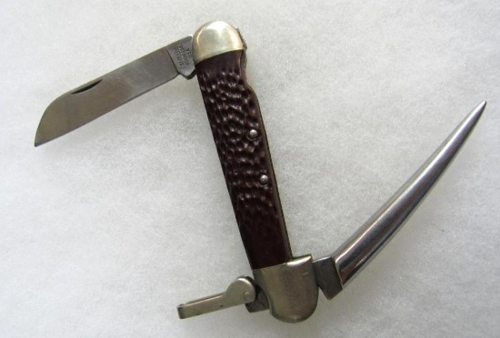 Vintage Camillus USA Folding Marlin Spike Knife