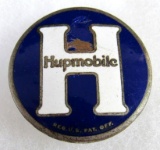 Antique Hupmobile Porcelain Enameled Automobile Radiator/ Grill Badge Emblem