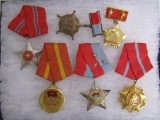Group (6) Vietnam War Era North Vietnam NVA Viet Cong Military Medals