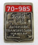 Antique Ford Automatic Transmission Division Employee Badge