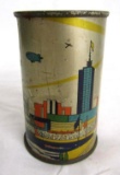 Antique 1934 World's Fair A Century of Progress Tin Coin Bank