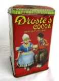 Antique Droste's Cocoa Advertising Tin