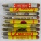Lot (9) Antique Bullet Advertising Pencils All Ag/ Farming- John Deere, Pioneer, Fertilizer+