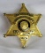 Vintage Bay County Sheriff's Dept Sergeant Police Badge Michigan