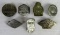 Lot (7) Different 1920's-1930's Michigan Chauffeur Badges