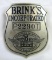Vintage Brink's Incorporated Security Badge