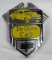Antique Yellow Cab Taxi Driver Badge