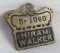 Antique Hiram Walker Whiskey/ Distillery Employee Worker Badge